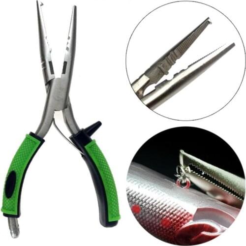 Fishing Pliers Scissors Fishing Hooks Tools Remover Fishing Line Cutter Lead Sheath Cutter Carbon Steel Fishing Plier