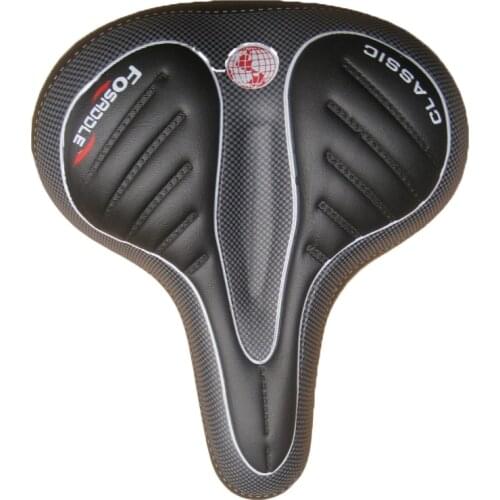 Wide Big Bum Bike Bicycle Gel Cruiser Extra Comfort Sporty Soft Pad Saddle Seat