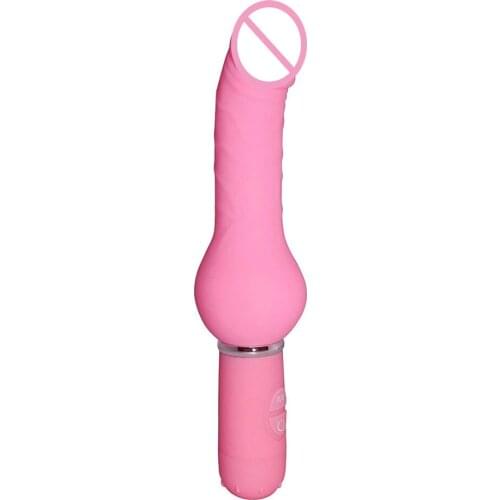 Silicone G Spot Vibrator Realistic Penis Multi Speed Waterproof Dildo Massager Sex Toys