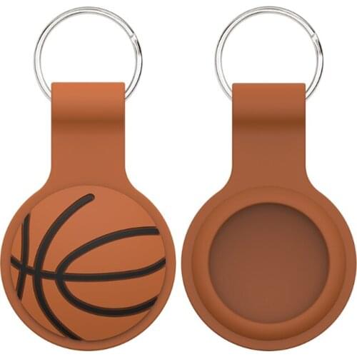 Soft Silicone Case Suitable for AirTags, Portable Scratch Resistant Protective Cover Skin for AirTags