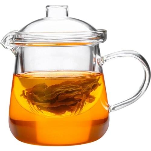 Handmade glass teapot Multifunction integrated teapots (Personal cup Fair cup Small teapot)