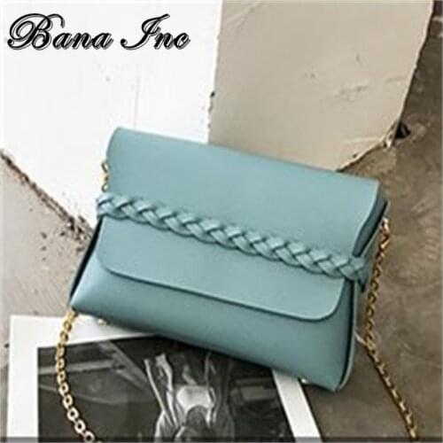 Bags For Women 2021 Small PU Leather Crossbody Bags Solid Color Shoulder Handbags Female Designer Hand Bags Sac Femme Luxury Bag