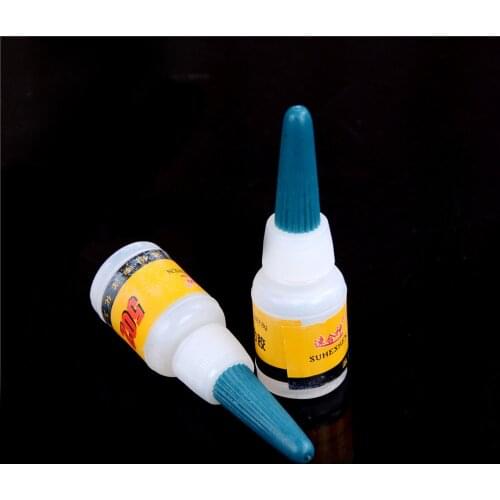 2Pcs 502 Super Kleber Instant Schnell trocknend Cyanoacrylatklebstoff Starke Bindung Schnelle Handwerk Reparatur UD88