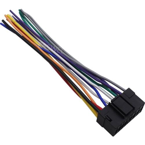 Car Stereo Radio Wire Harness For JVC KD-5590 KD-S690 KD-S790 KD-S890 KD-S990