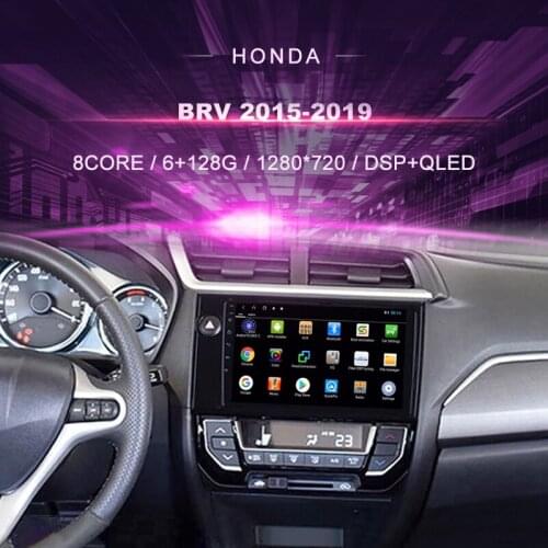 Android Car DVD For Honda BRV ( 2015-2019) Car Radio Multimedia Video Player Navigation GPS Android 10.0 Double DIn