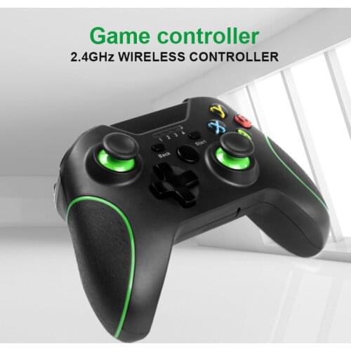 2.4G Wireless Game Controller Joystick For Xbox One Controller For PS3 Gamepad Two Analog Pressure-point Triggers And Six Button