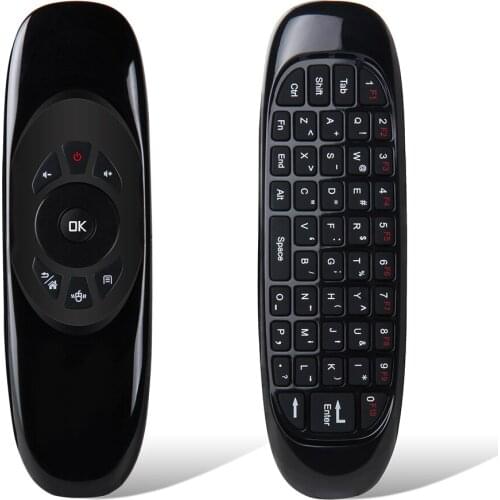 C120 Air Mouse 2.4G Keyboard Remote Control Wireless Rechargeable Air Mouse For universal tv remote control home theater