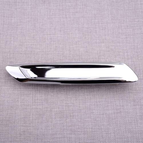 CITALL Car 51137336645 Left Chrome Exterior Front Fender Trim Molding Panel Cover Fit for BMW F10 Sedan 2013 2014 2015 2016