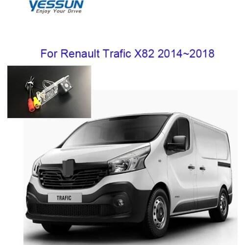 Yessun Car Rear View Camera For Renault Trafic X82 Van Combi 2014~2018 CCD camera/parking rear camera/car license plate camera