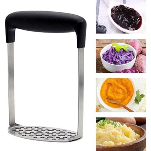 Potato Mashers & Ricers Stainless Steel Potatoes Mud Pressure Mud Machine Kitchen Gadgets Accessories