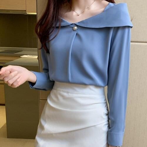Limiguyue Blue Blouses
