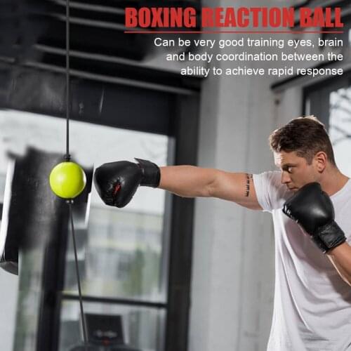 Boxing Reflex Speed Ball Set Quick Hit Suction Cup Reaction Agility Hand Eye Training Adult Fitness Exercise Boxing Equipment