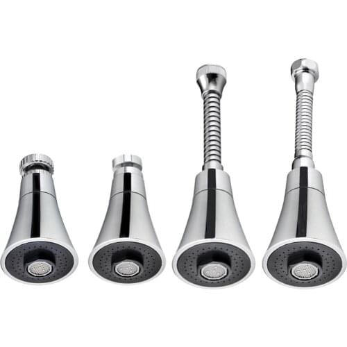 Kitchen Water Faucet Sprayer Adjustable Pressure 360 Degree Rotating Water Tap Head Water Saving Shower Faucet Nozzle Adapter