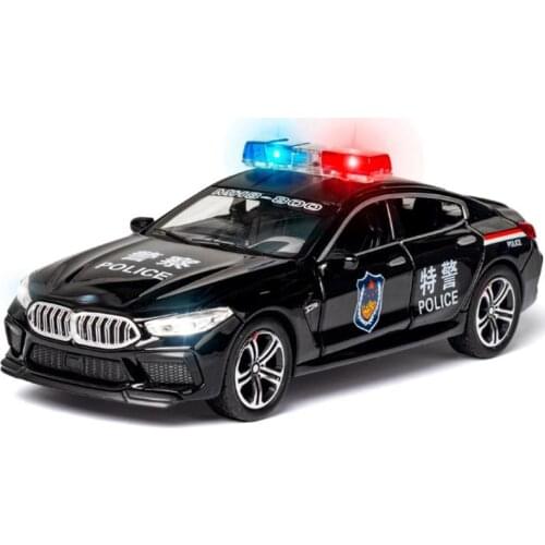 New 1:32 M8 POLICE Alloy Car Model Diecasts & Toy Vehicles Toy Cars Free Shipping Kid Toys For Children Gifts Boy Toy