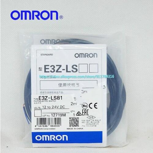 New Omron original photoelectric E3Z-LS61 E3Z-LS63 E3Z-LS81 E3Z-L61 E3Z-L81 E3Z-G61 E3Z-G81 E2E-C04S12-WC-C1 E2E-C04S12-WC-B1
