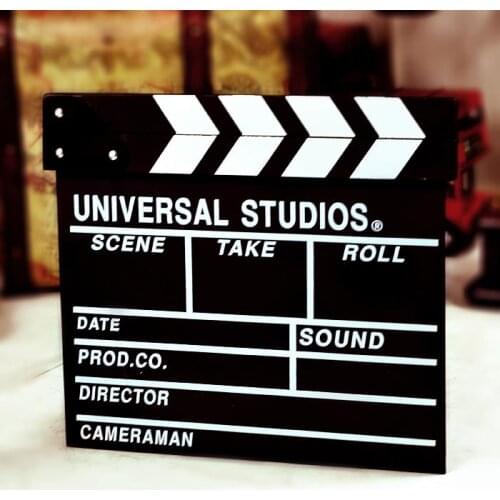 Wholesale film clappers/slates/director board/sheet/sheet chalkboard 28 * 30 cm