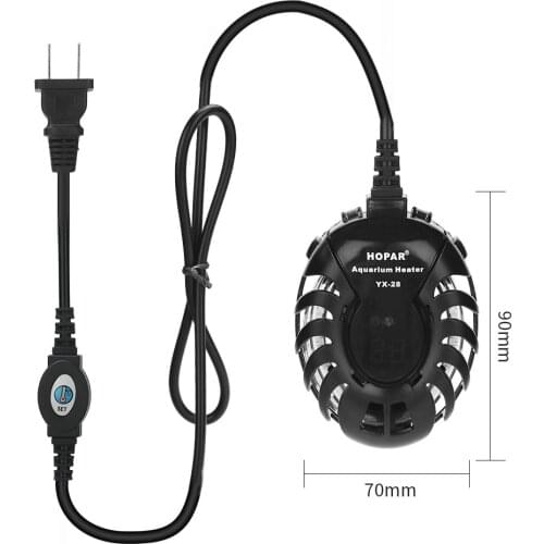 Submersible Aquarium Heater Electric Heating Rods Display Digital Temperature Controller Fish Tank turtle tank Heater 25-100W