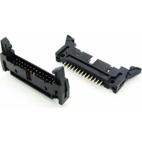 20 PCS Ox Horn Buckle Directly Needle DC 2 10 14 16 20 26 30 40 50P Ox Horn Seat Buckle Socket 2.54 MM