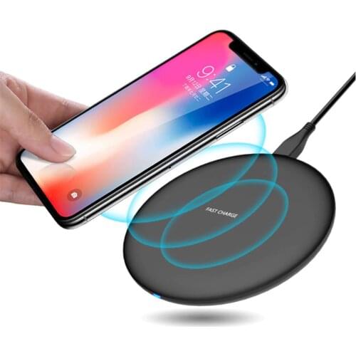 QC3.0 18W Fast Charging Power Adapter 10W Qi Wireless Charger For iPhone Samsung Xiaomi Huawei Mate 20