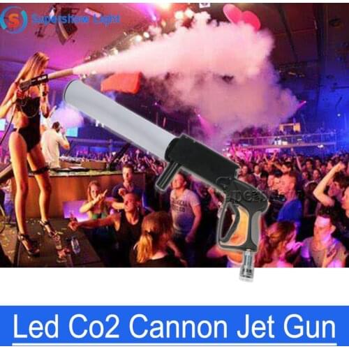 Handhold RGB Led CO2 Gun Blower Jet Machine For Led Stage Light CO2 Stage Show Party