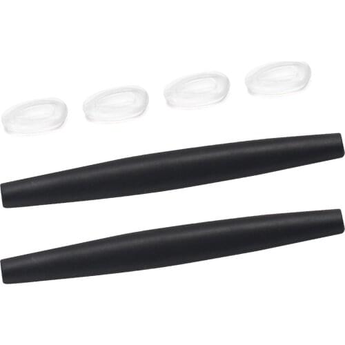 Glintbay Silicone Rubber 2 Pairs of Nosepads &1 Pair of Earsocks for-Oakley Crosshair 2012 OO4060-Multiple Choices