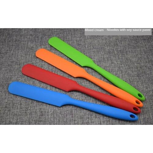 Silicone spatula cream Baking knife Cream Mixing Butter scraper Brush Cake Smoother Polisher Cake Fondant Decor knife