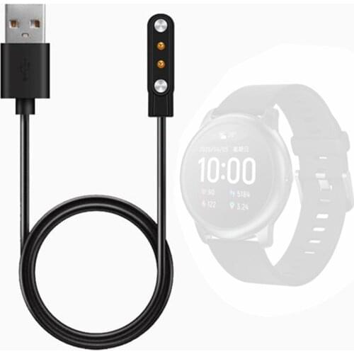 1pcs Kids Smart Watch Charging Cable 2 pin 7.62 Magnetic Charger Cable Smartwatch Accessories Waterproof for Q12/S12/S2 Bracelet