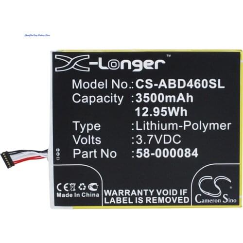 Cameron Sino 3500mAh Battery 58-000084, MC-347993 for Amazon B00IKPW0UA, B00IKPYKWG, Kindle Fire HD 7", SQ46CW