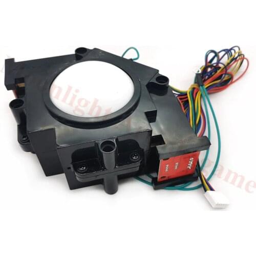 3" Diameter not illuminated white Arcade TrackBall for classical game 60 in 1 Multi game PCB Board