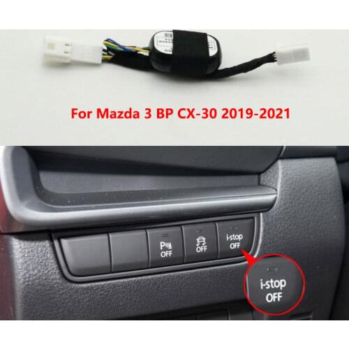 For Mazda 3 Axela BP CX-30 2019 2020 2021 Car Automatic Stop Start Engine System Off Closer Device Control Sensor Plug Cable