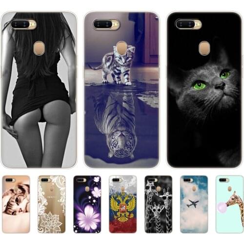 For OPPO A5S Case 6.2" Soft Silicon TPU Back Phone Cover For Oppo A 5S OppoA5s CPH1909 Bumper full 360 Protective Fundas Coque