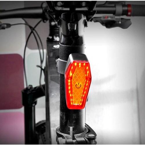 2021 New Rear Light Bicycle Usb High Bright Bicycle Tail Light Bike Flashlight Lighting Waterproof Bike Accessories