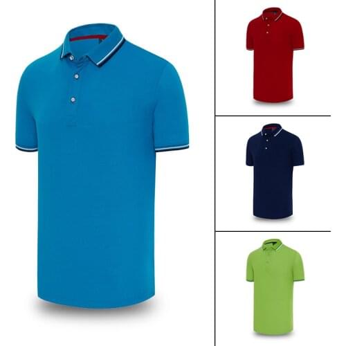 Mens Slim Fits T Shirt Lapel Short Sleeve Cotton Lightweight Breathable Quick Dry Casual Tops for Summer TT@88