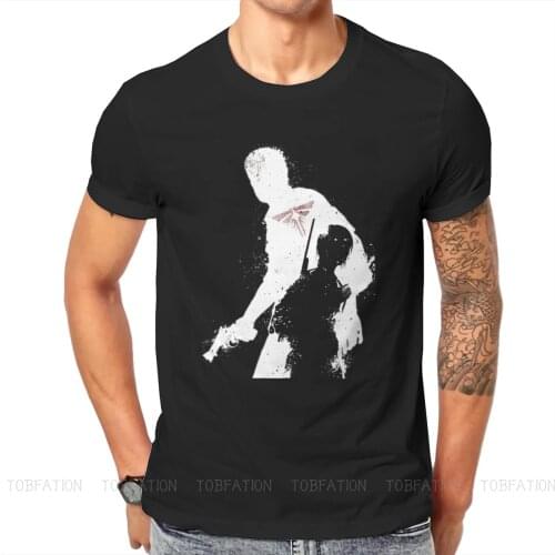 The Last of us Adventure Game Characters T Shirt Vintage Graphic Summer Large Cotton Mens Clothing Harajuku O-Neck TShirt