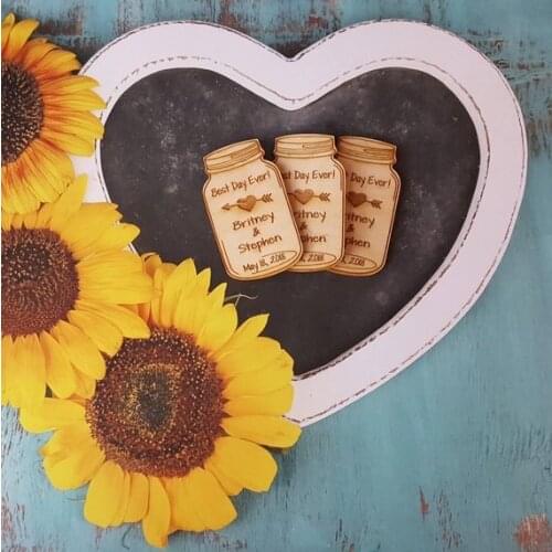 Mason Jar Wedding Save the Date Magnets, Mason Jar Wedding Favors, Save the date magnets, Wedding favor magnets