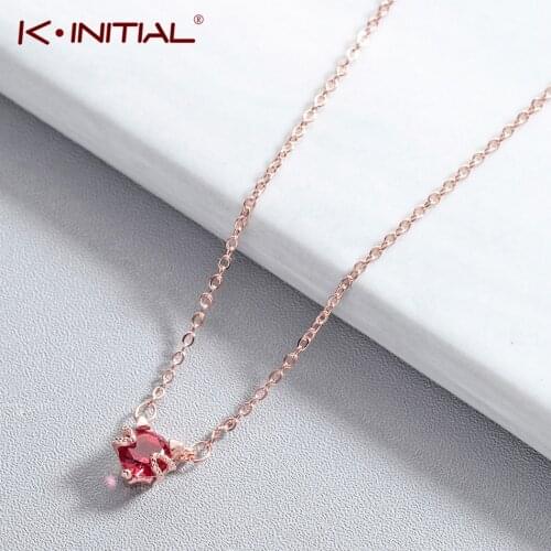 Kinitial New Cat Necklaces Jewelry Women Girls Link Fashion Animal Rhinestone Crystal Kitty Cat Pendants Necklaces Chain Jewelry