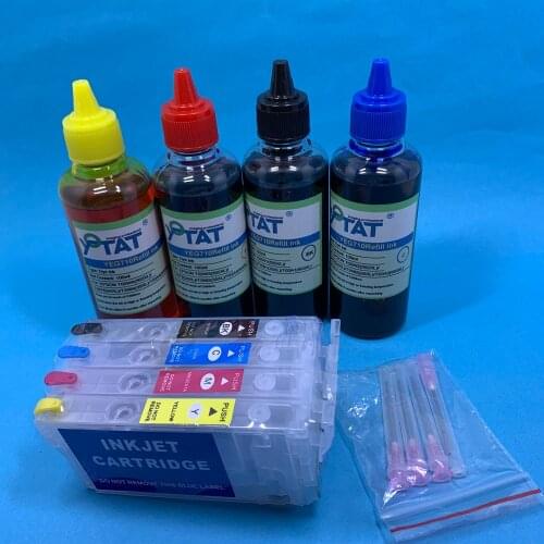 YOTAT Dye ink for Epson 405XL T405XL for Epson Workforce WF-3820 /4820/4830/7830/7835/7840