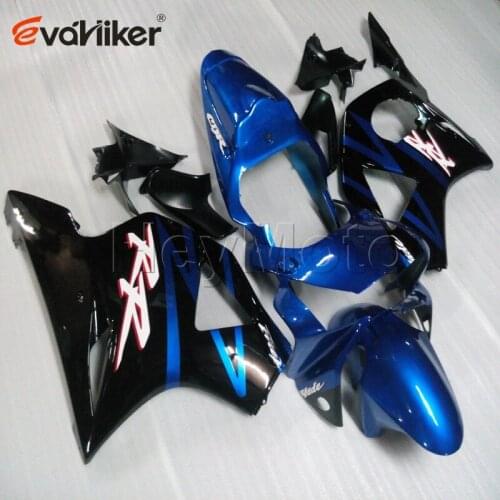 Motorcycle cowl for CBR954RR 2002 2003 blue black CBR 954 RR 02 03 ABS Plastic motorcycle fairing