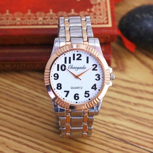 2019 new men gentleman luxury stainless steel quartz rose gold watches old men father gifts bracelet wristwatches reloj hombre