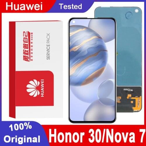 Original 6.53'' Display Replacement For Huawei Honor 30 LCD Display Touch Screen Digitizer Assembly For Huawei Nova 7 LCD Screen