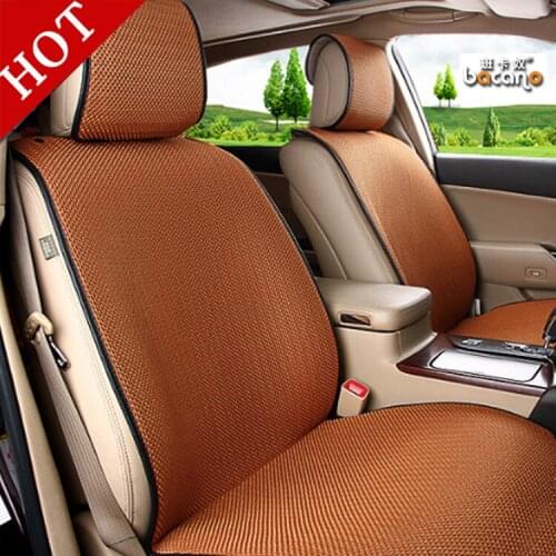 BACANO Car rear ventilation network car back seat pad / summer mat seat luxury luxury / high-grade breathable seat cover
