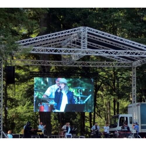 Full Color LED Screen Outdoor P4.8 High Brightness P3 P4 P5 P6 RGB SMD Aluminum Cabinet LED Display Panel Rental