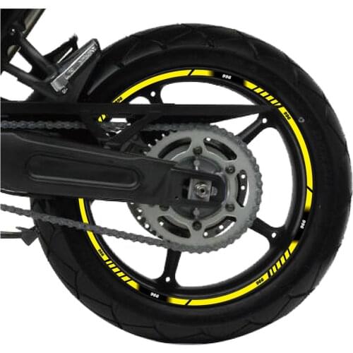 New product promotion Motorcycle sticker Front and rear wheels tire moto stickers wheel reflective decals For DUCATI ducati 996