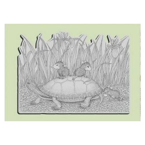 Turtle orchid and mouse Transparent Clear Silicone Stamp/Seal for DIY scrapbooking/photo album Decorative clear stamp A388
