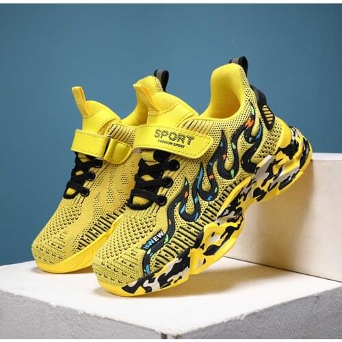 Spring Kids Shoes Breathable Mesh Children Casual Sneakers for Boys Outdoor Sports Shoes Boys Kids Running Shoes Tenis Infantil