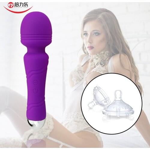 10 Modes Vibrator Magic Wand Powerful Vibrating AV Stick Body Massager Clitoris Stimulator Vaginal Orgasm Sex Toys for Women
