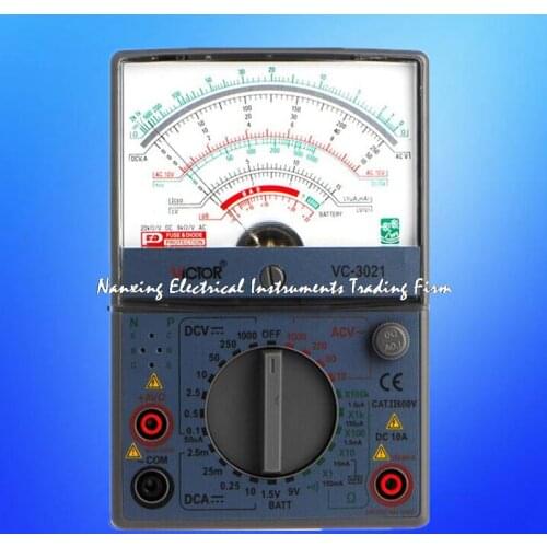 VICTOR VC3021 mechanical pointer multimeter AC/DC 1000V,DC 10A