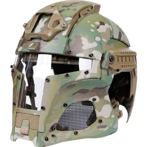 Military Tactical Paintball Helmet Full-covered Airsoft Hunting Cs Wargame Helmet Protective Men Shooting Army Combat Helmets