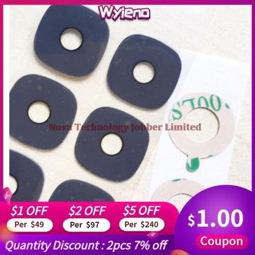 Wyieno 2Pcs/Lot Le 2 Real Camera Glass Lens For Letv 2 X527 Back Rear Camera Lens With Glue Tracking