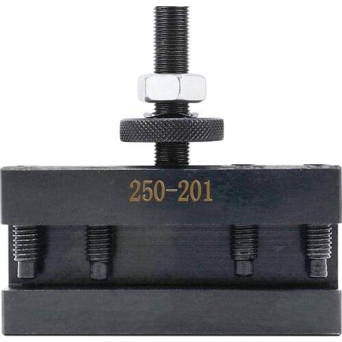 1PCS 250-201/250-202 Turning and Facing Holder, Working with 5/8 inch Turning Tools, Quick Change Tool Holder